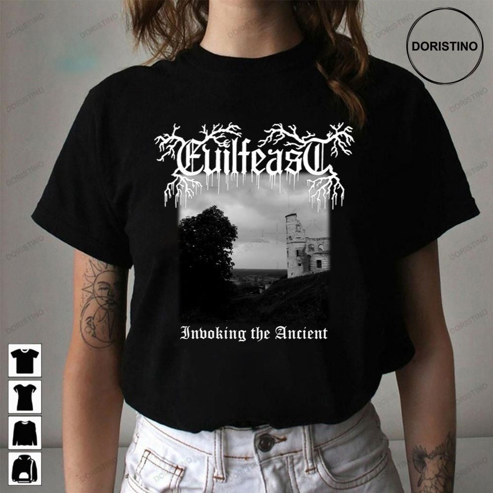 Invoking The Ancient Black Metal Evilfeast Awesome Shirts